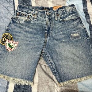 Polo by Ralph Lauren Blue Denim Kids Shorts